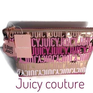 NWT juicy couture travel/ cosmetics bag